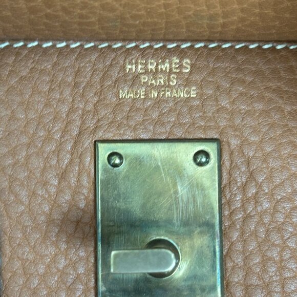 Hermes Gold Togo HAC Birkin 50 - Picture 7 of 8